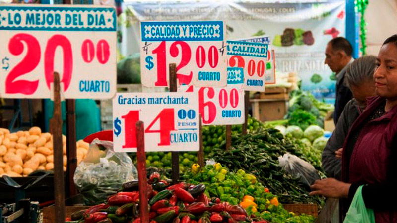 Inflación sube al 7.88% en México, el nivel más alto en 21 años, informa INEGI 