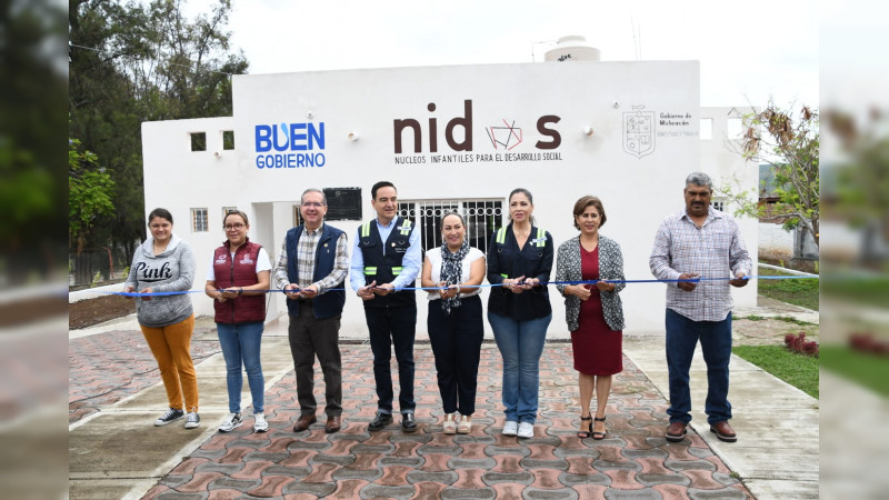 DIF Michoacán arranca el programa NIDOS en Janona y Zamora