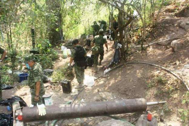 Duro golpe al crimen organizado por el Ejército al desmantelar importante narcolaboratorio‏ 