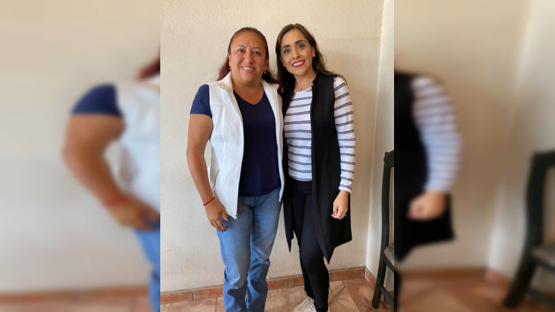 Escuchando y atendiendo las necesidades es como Michoacán avanza hacia la transformación: Seyra Alemán 