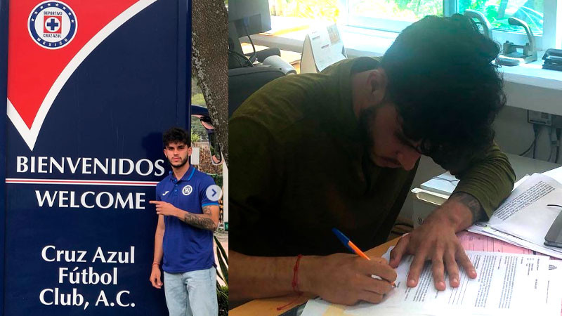 Sobrino de Eugenio Derbez firma con las fuerzas básicas de Cruz Azul 