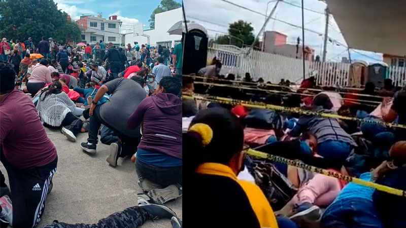 Balacera en fila de vacunación infantil contra Covid-19 en Puebla; hay 4 heridos 