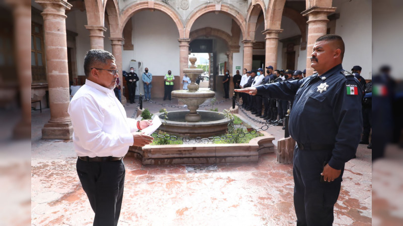 Nombran nuevo comisario de la región La Piedad, además  se nombró a directores de Seguridad Pública en Puruándiro y Zacapu 