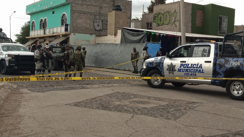 Herido de gravedad queda individuo tras ataque armado en colonia Los Sauces de Celaya, Guanajuato 