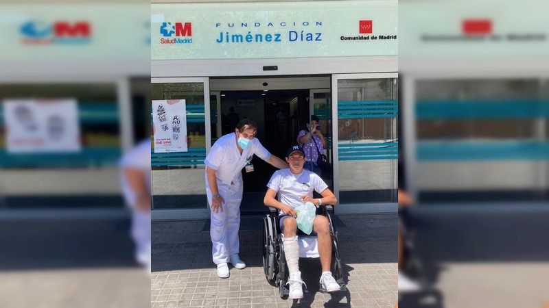 Isaac Fonseca salió del hospital, y pronto reiniciara sus entrenamientos  