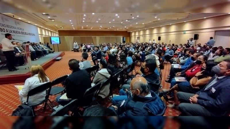 Michoacán ya revisa la Nueva Escuela Mexicana: SEE 