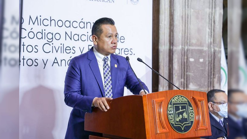 Torres Piña inaugura el Foro Nacional para la Reforma del Código Civil y Familiar 