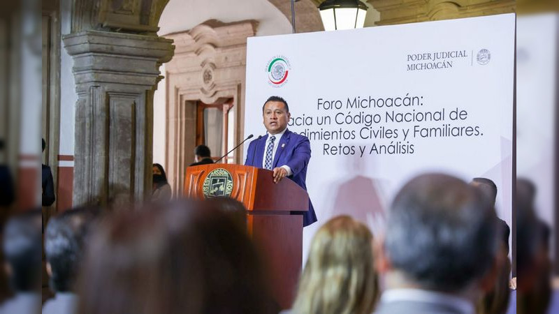 Torres Piña inaugura el Foro Nacional para la Reforma del Código Civil y Familiar 