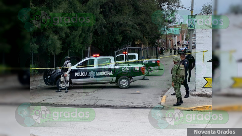 Dos personas mueren en Salvatierra Guanjuato, por ataque armado  