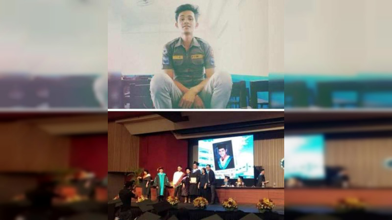 Joven rompe en llanto en su graduación: Sus padres no asistieron