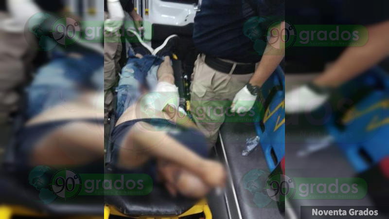 En Jacona, Michoacán balean a vendedor de teléfonos, resultó herido 