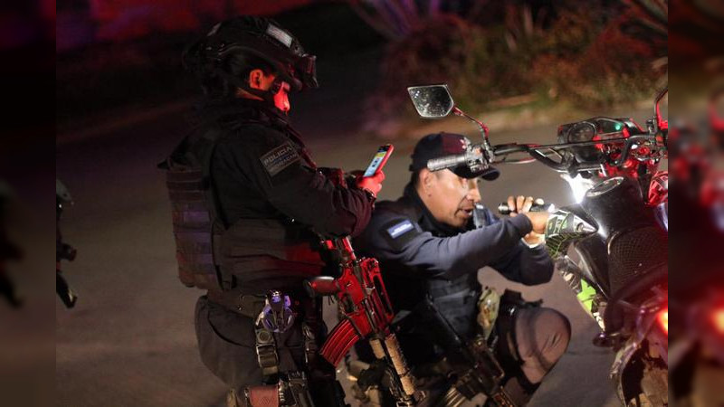 Redobla la SSP Michoacán acciones del operativo Blindaje Zamora 