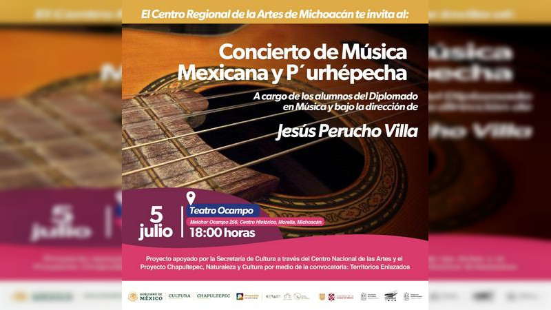 Muestran resultados del Diplomado de Música con concierto orquestal en el Teatro Ocampo