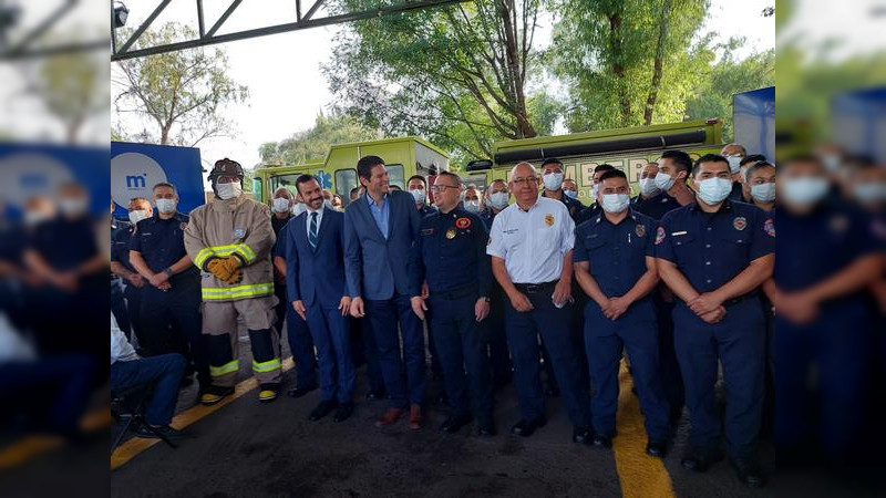 Atendió cuerpo de bomberos de Morelia 3 mil 350 llamadas de emergencia: Yankel Benítez Silva  