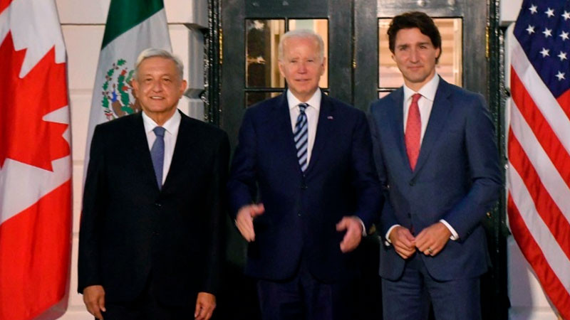 AMLO anuncia visita de Biden y Trudeau a México en noviembre 