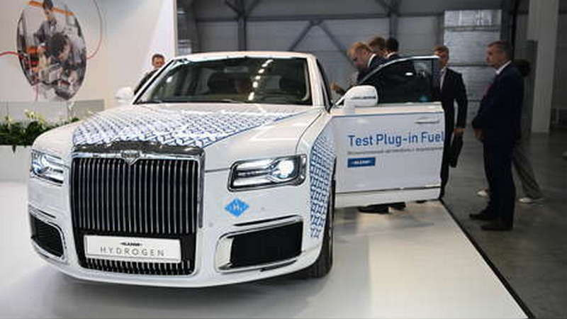 Aurus presenta su primer vehículo con motor de hidrógeno; logra 600 kms de autonomía 
