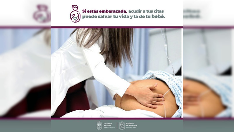 Brinda SSM más de 100 mil consultas de control prenatal en 2022 