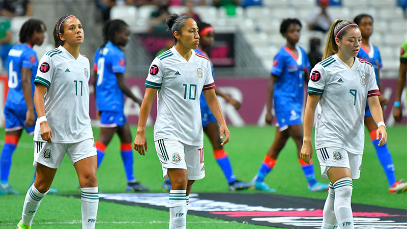 Selección Mexicana femenil pierde ante Haití y queda fuera de los Olímpicos 2024 en París 