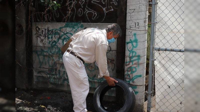 Exhorta SSM a mantener entornos limpios para evitar dengue, zika y chikungunya 