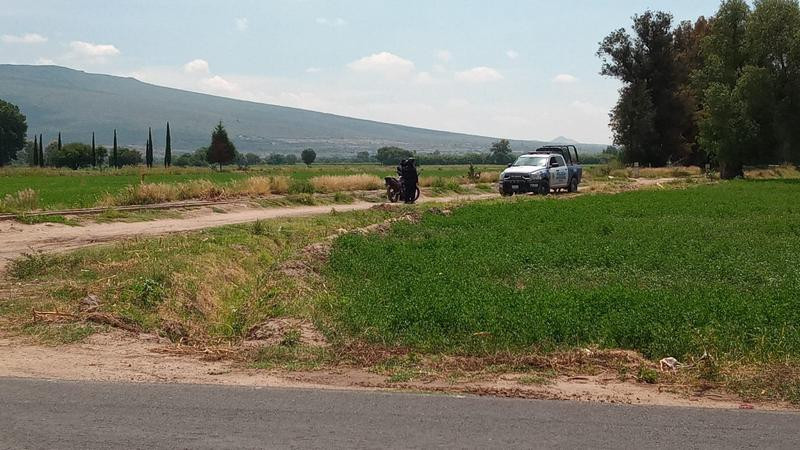 Resulta una persona detenida tras persecusión por elementos de segurdad en la comunidad San Miguel Octopan en Guanajuato 