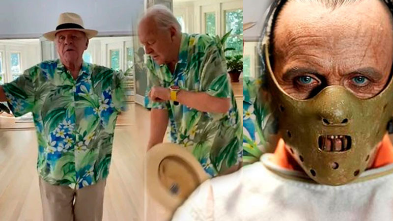 Anthony Hopkins conquista las redes con su baile de "La pollera colorá" 