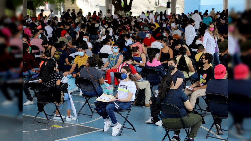 El 95.16 por ciento de la población en el estado cuenta con al menos una dosis de vacuna anti COVID-19