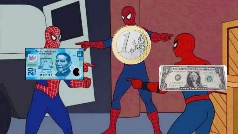 Euro prácticamente iguala el valor del dólar por primera vez en 20 años  