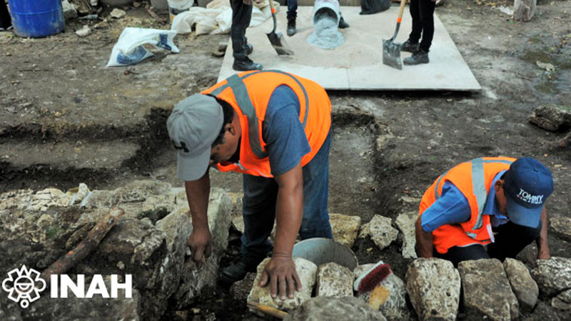 Hallan entierro de mujer perteneciente a la élite maya en Palenque