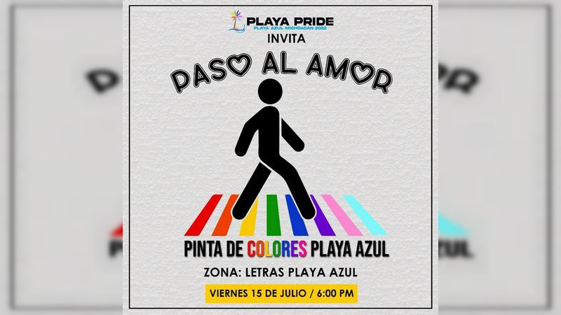 “Playa Pride”, primer evento de inclusión LGBT+ en la costa michoacana