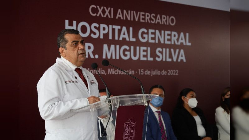 Reconoce SSM labor del Hospital Civil en su CXXI Aniversario