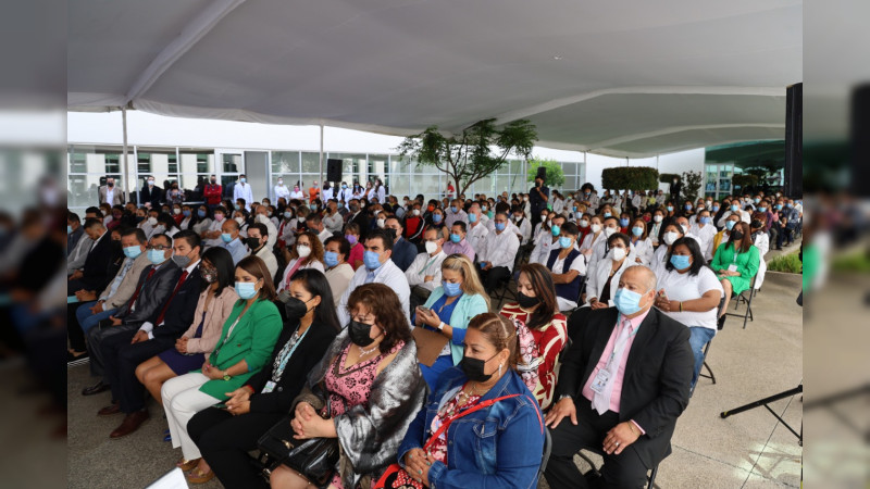 Reconoce SSM labor del Hospital Civil en su CXXI Aniversario