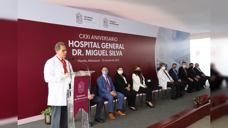 Reconoce SSM labor del Hospital Civil en su CXXI Aniversario
