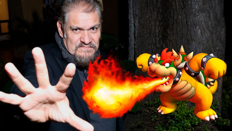 En México usuarios buscan que Joaquín Cosío dé voz a Bowser en película de Mario Bross 