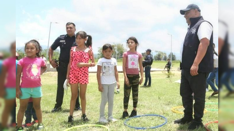 Sigue apostando la SSP de Michoacán por la Proximidad ciudadana