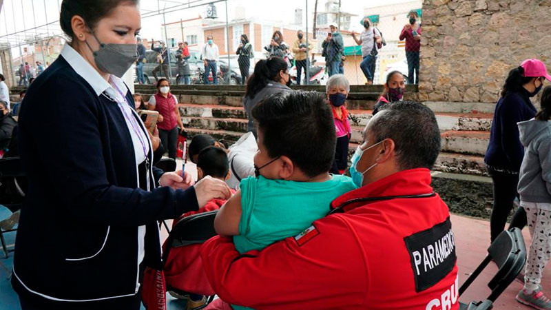 Continua este martes vacunación contra Covid-19 para niños de 5 a 11 