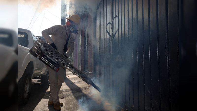 Trabaja SSM para mantener baja incidencia de dengue en Michoacán 