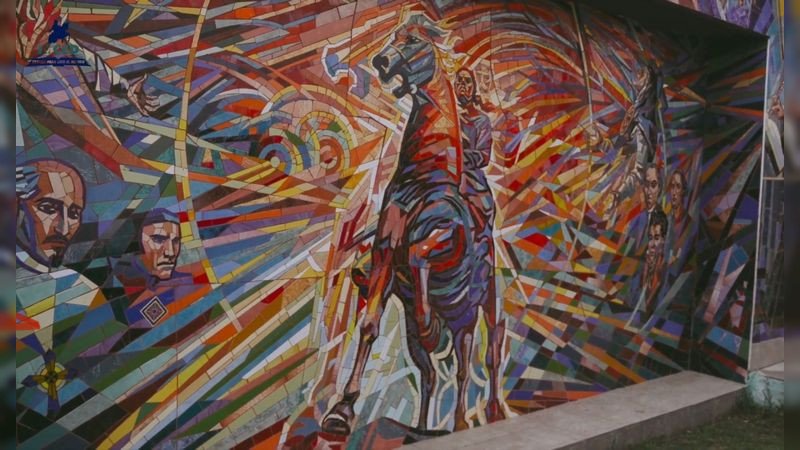 Mural del IMCED Morelia es plasmado en boleto de la Lotería Nacional