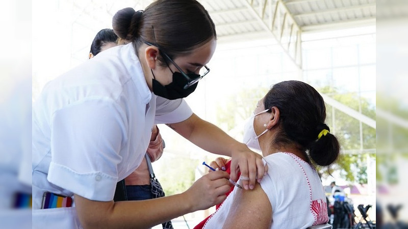 Vacunación anti COVID-19 registra avance del 91 porciento