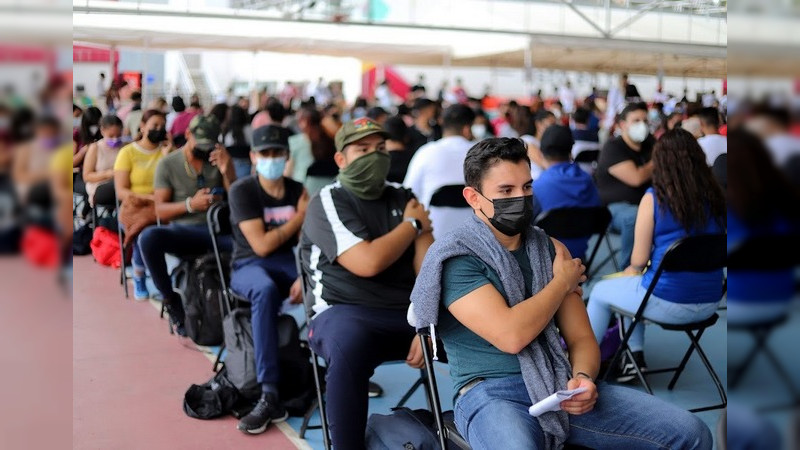 Vacunación anti COVID-19 registra avance del 91 porciento