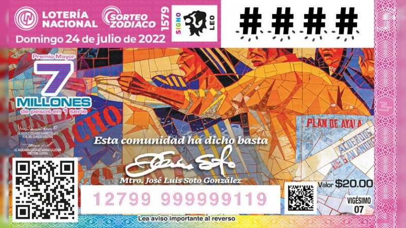 Celebra Secum reconocimiento al muralista José Luis Soto González  