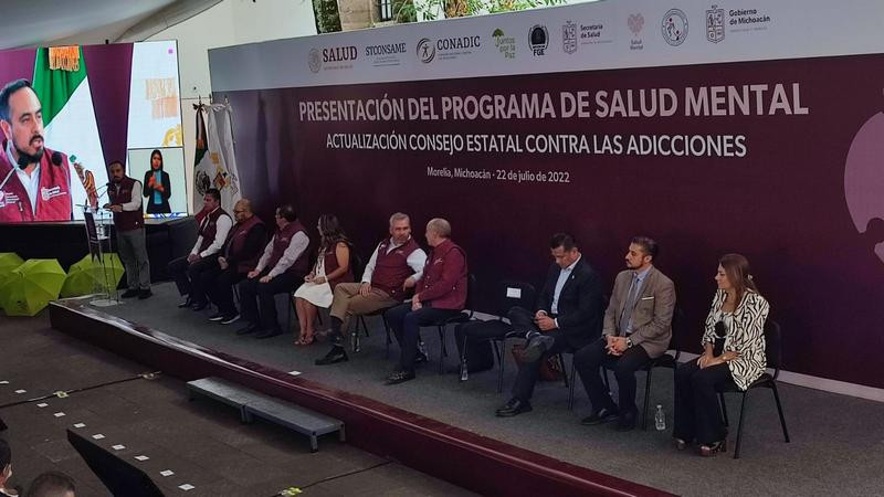 Gobierno de Michoacán atenderá salud mental y adicciones desde su origen  