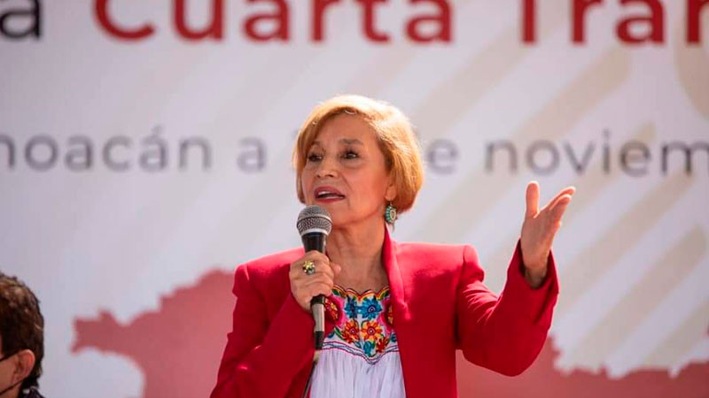 Exige Blanca Piña justicia para Luz Raquel Padilla 