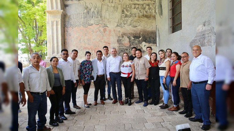 Casa de la Cultura de Cuitzeo se dará en comodato al municipio: Bedolla