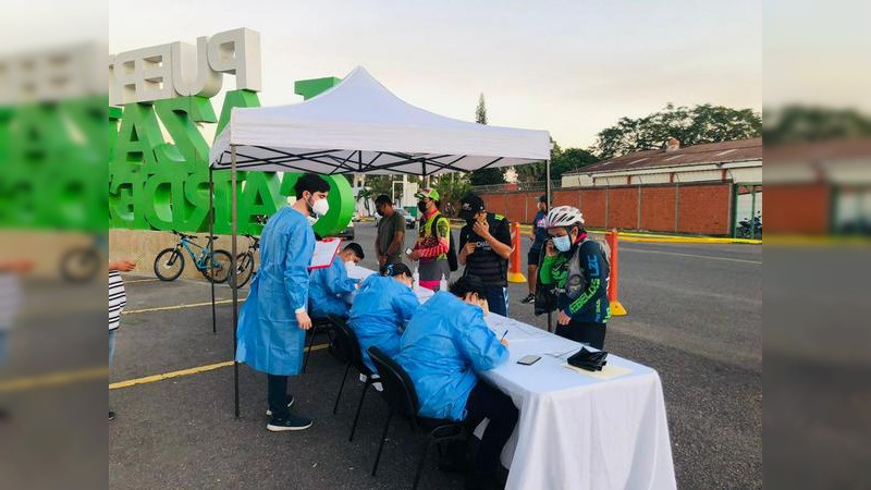 Mantiene SSM módulos de pruebas Covid-19 en región Lázaro Cárdenas