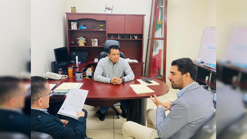 En materia de seguridad, respaldo total de la federación a Michoacán: César Erwin Sánchez Coria