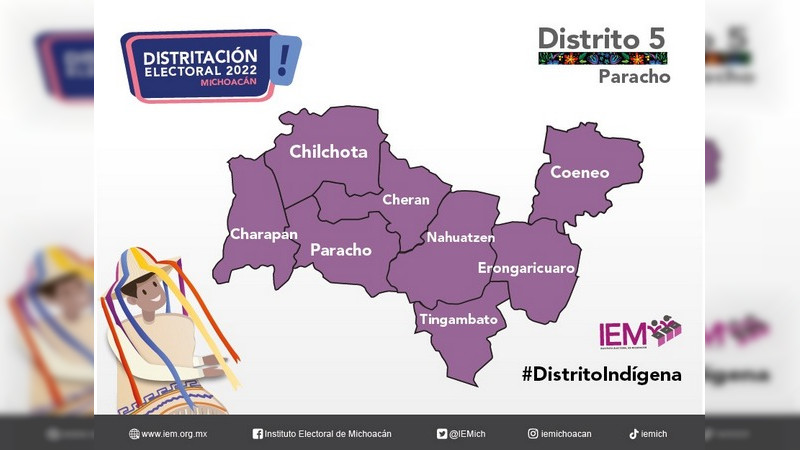 Michoacán contará con su primer distrito electoral indígena con cabecera en Paracho 