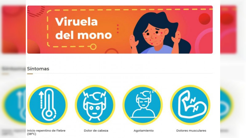 México suma 60 casos de viruela del mono distribuidos en 11 estados 