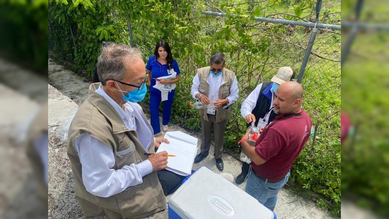 Coepris cloró 300 mil litros de agua en zonas afectadas de Villamar
