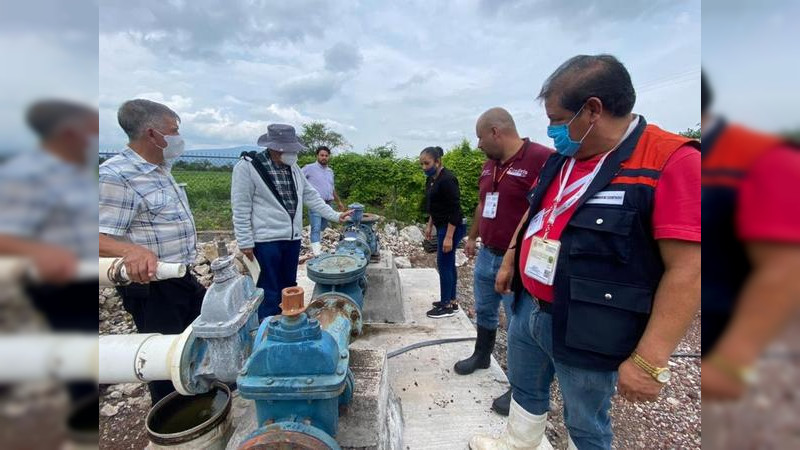 Coepris cloró 300 mil litros de agua en zonas afectadas de Villamar