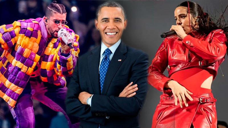 Obama al ritmo de Bad Bunny y la Rosalía en su playlist de verano 2022 